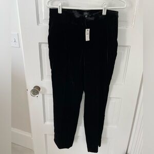 Talbots Black Velvet Pants